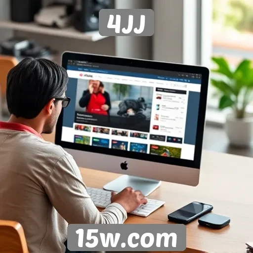 Dicas de navegação e uso eficiente do site 4JJ